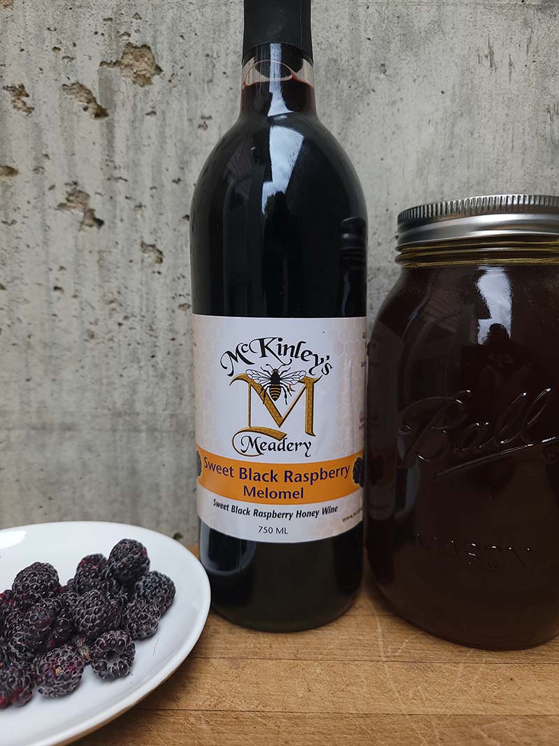 Sweet Black Raspberry Melomel