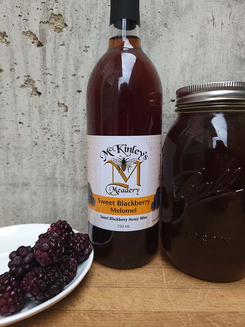 sweet blackberry melomel